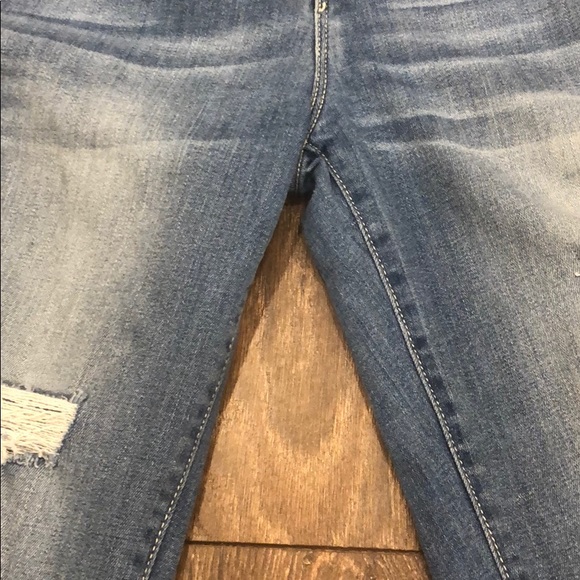 KanCan Distressed Jeans w/ Lace Detail Size US 27 - Picture 6 of 8